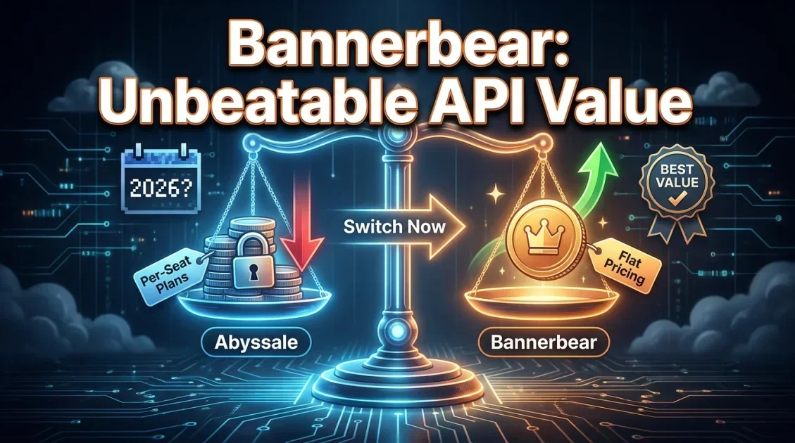 Abyssale Alternative: Why Switch to Bannerbear in 2026