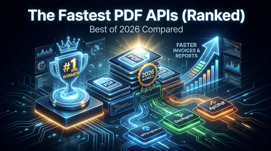 Best PDF Generator APIs in 2026 (Compared)